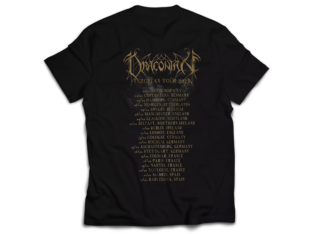 Achamoth Tour 2023 (T-Shirt) Black
