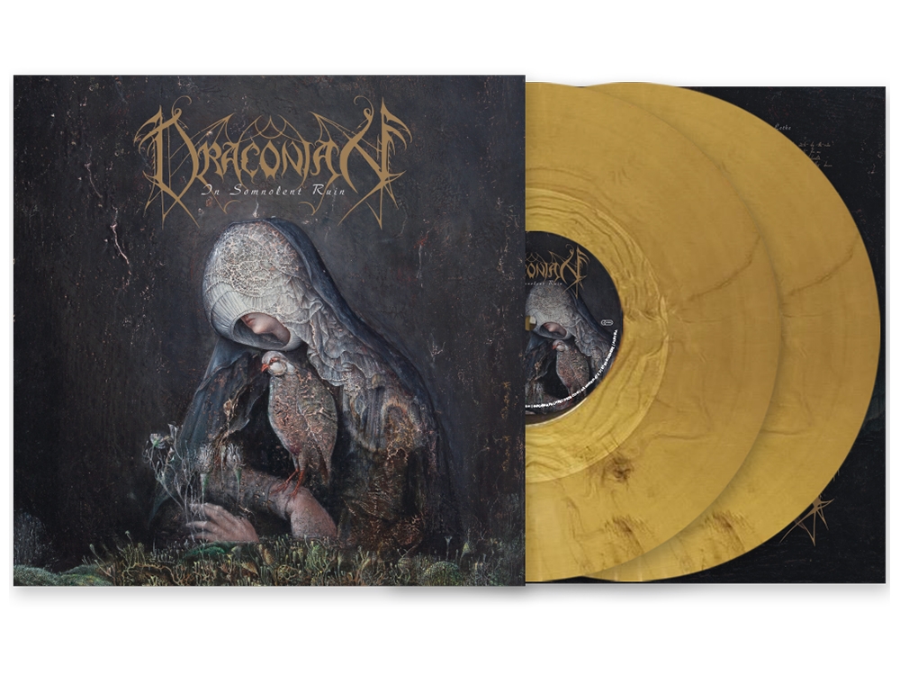 In Somnolent Ruin Marbled Gold Black  vinyl